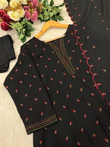 SZ1126 - Embroidered salwar suit set