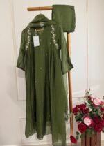 SZ1114 - Mul Chanderi suit - Image 7