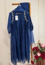 SZ1114 - Mul Chanderi suit - Image 2