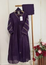 SZ1207 - Soft chanderi suit - Image 2