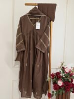 SZ1207 - Soft chanderi suit - Image 3