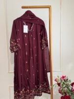 SZ1236 - Crepe Silk Suit Set - Image 2