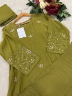 SZ1237 - Mul chanderi suit set