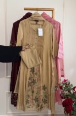 SZ1239 - Semi Mul Chanderi Suit Set