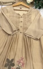 SZ1239 - Semi Mul Chanderi Suit Set - Image 2