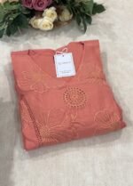 SZ1249 - Semi Mul chanderi suit set - Image 3