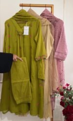 SZ1251 - Mul cotton suit set - Image 3