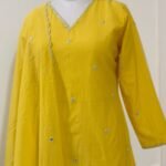 SZ1256 - Soft chanderi suit set