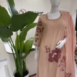 SZ1266 - Mul chanderi suit set