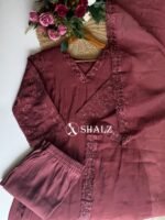 SZ1347 - Mul suit set with embroidery - Image 6