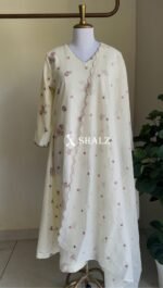 SZ1352 - Mul Chanderi Suit Set - Image 6