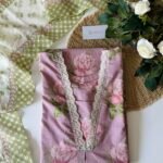 SZ1345 - Cotton Anarkali Suit Set