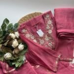 SZ1364 - Mul Chanderi Suit