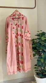 SZ1343 - Mul Chanderi suit set - Image 2