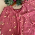 SZ1352 - Mul Chanderi Suit Set