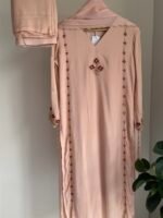 SZ1375 - Pure Chinnon Straight Suit Set - Image 2