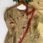 SZ1378 - Banarasi Mul Chanderi Suit Set