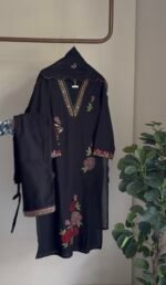 SZ1348 - Embroidered Citton Suit Set - Image 4