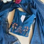 SZ1349 - Mul Chanderi suit set