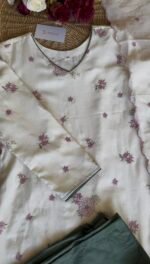 SZ1352 - Mul Chanderi Suit Set - Image 3