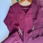 SZ1358 - Pure Mul Chanderi Suit Set