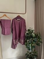 SZ1355 - Dola Silk Suit Set - Image 3