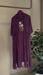 SZ1377 - Mul chanderi Suit Set