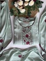 SZ1374 - Embroidered Muslin Suit Set