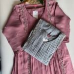 SZ1381 - Mul Chanderi Suit Set