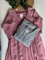 SZ1381 - Mul Chanderi Suit Set