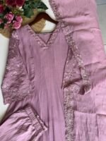SZ1347 - Mul suit set with embroidery - Image 8