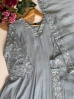 SZ1347 - Mul suit set with embroidery - Image 9