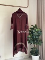 SZ1401 - Banarasi Mul chanderi suit set - Image 3