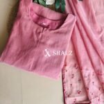 SZ1407 -Pure Mul Chanderi Suit Set