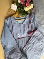 SZ1441 - Banarasi Mul Chanderi Suit Set - Image 5