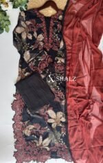 SZ1389 - Eid trending Rayon Suit - Image 3