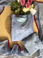 SZ1441 - Banarasi Mul Chanderi Suit Set - Image 4