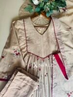 SZ1399 - Embroidered Mul Suit Set