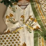 SZ1420 - Floral printed Cotton Suit Set
