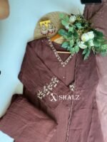 SZ1401 - Banarasi Mul chanderi suit set - Image 2