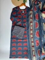 SZ1436 - Cotton Straight Suit Set - Image 2