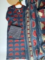 SZ1436 - Cotton Straight Suit Set - Image 3