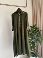 SZ1424 - Pure Chinnon partywear suit Set - Image 3