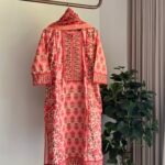 SZ1431 - Cotton Straight Suit set