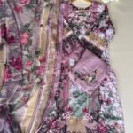 SZ1386 - Printed Straight Suit Set