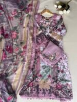 SZ1386 - Printed Straight Suit Set