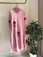 SZ1417 - Embroidered Mul Suit Set - Image 2