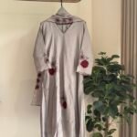 SZ1417 - Embroidered Mul Suit Set