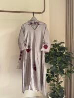 SZ1417 - Embroidered Mul Suit Set