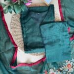 SZ1430 - Mul Chanderi Suit Set